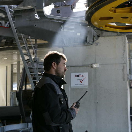 Christian Obexer bei der Jennerbahn