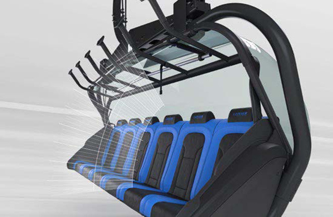 Grosszügige Ausstiegsöffnung