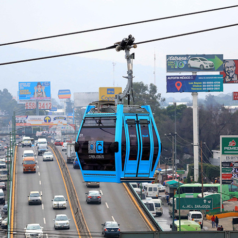 Cablebús 2 in Mexiko - 2021