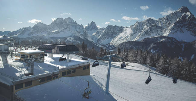 LEITNER ropeways in Italien 2018 Mittelstation