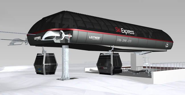 LEITNER ropeways in Italien 2018 Gitschberg Jochtal