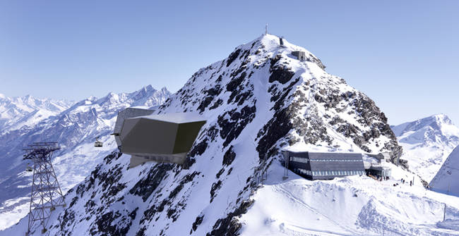 LEITNER ropeways Matterhorn glacier ride Zermatt Dreiseil 3S