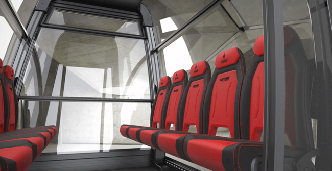 LEITNER ropeways Interieur Design Fleckalmbahn Symphony 10 by Pininfarina