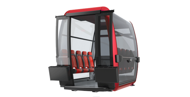 LEITNER ropeways Interieur Design Fleckalmbahn Symphony 10 by Pininfarina