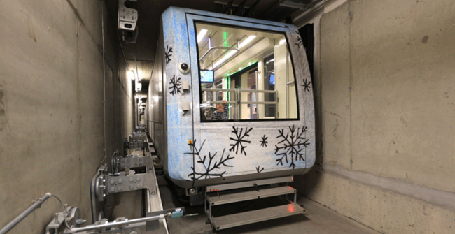 LEITNER ropeways copyright Andreas Kirschner Serfauser Dorfbahn Wagen