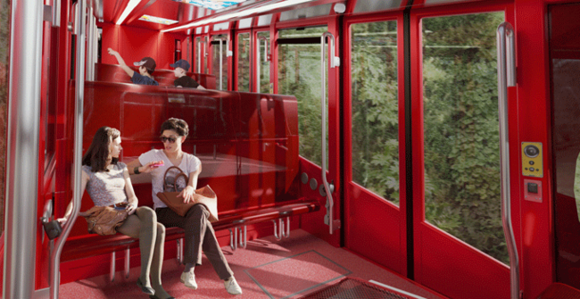 LEITNER ropeways Schraegaufzug Tibidabo Barcelona