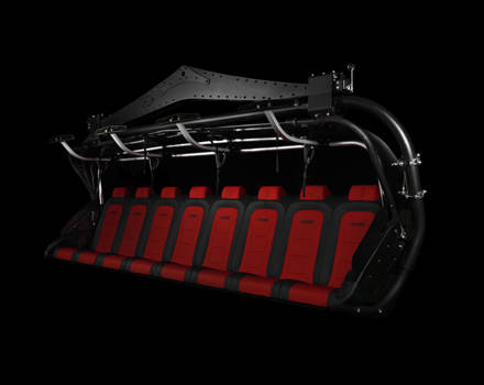 Premium Sessel rote Sitze