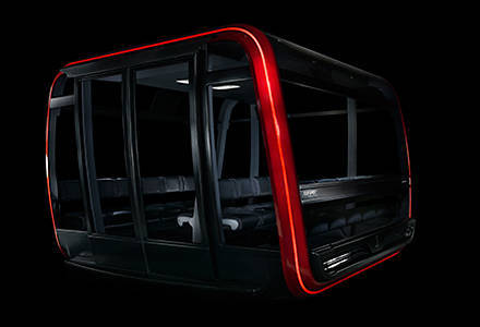 3S Kabine Symphony Rot