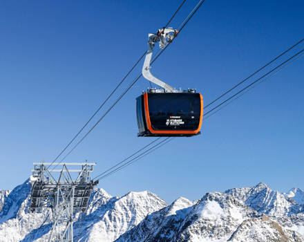 Dreiseilumlaufbahn Eisgratbahn